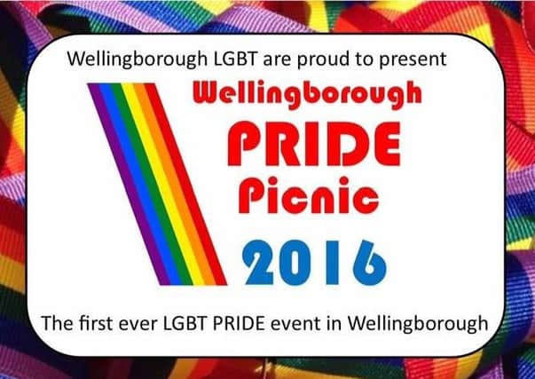Wellingborough Pride Picnic is taking place in the town on Saturday, August 13