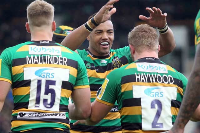 Luther Burrell is looking forward to the start of Saints' pre-season campaign (picture: Sharon Lucey)