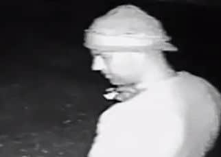 Police want to speak to this man about the attempted burglary