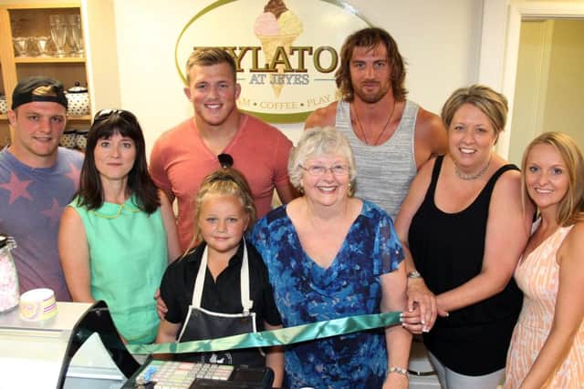 The official opening