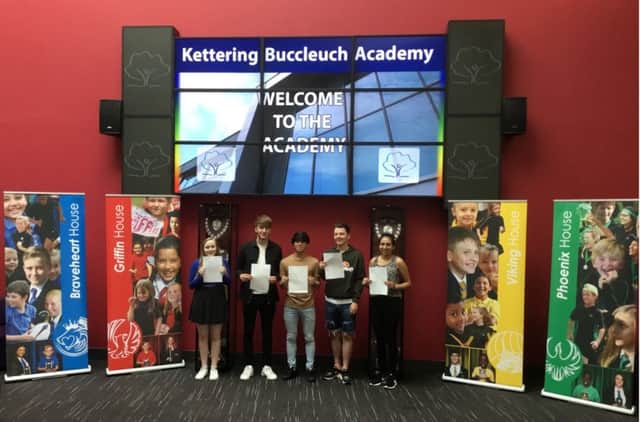 Top students at Buccleuch Academy are off to university
