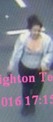 The last CCTV image of Veronica.