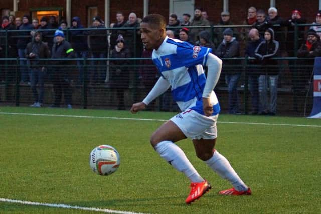 Wilson Carvalho has completed his six-match ban and is ready to return for Kettering Town this weekend