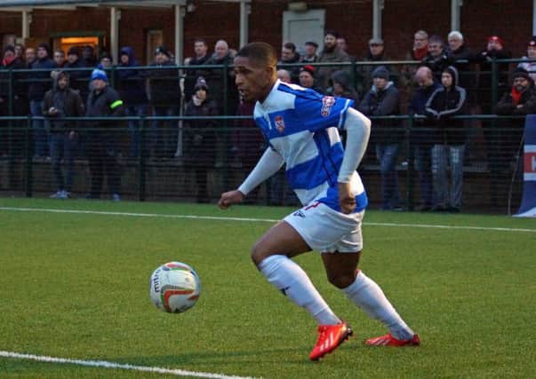 Wilson Carvalho has completed his six-match ban and is ready to return for Kettering Town this weekend