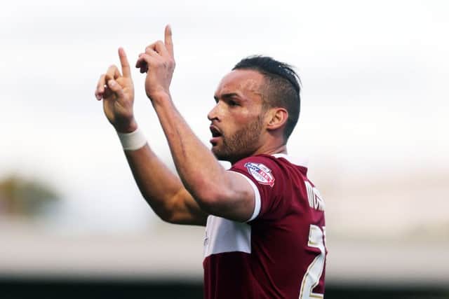 Kaid Mohamed, pictured during his spell at Northampton Town, has signed for Kettering Town ahead of the bank holiday weekend