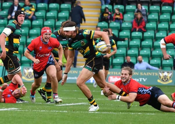 Tom Wood is leading by example at Saints (picture: Dave Ikin)