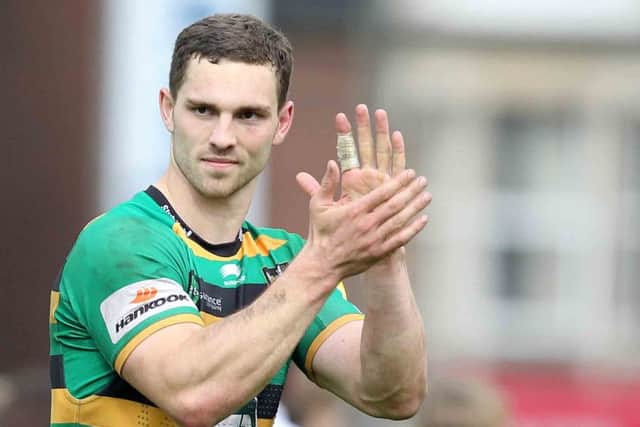 George North could be in Saints' squad for the clash with Bath on Saturday (picture: Sharon Lucey)
