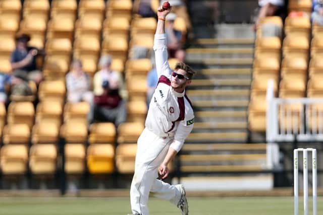 Rob Keogh claimed 13 wickets for Northants (picture: Kirsty Edmonds)