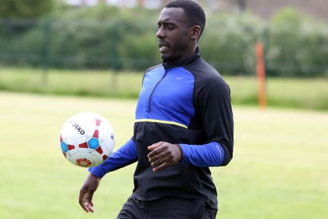 Cleveland Taylor stepped down as assistant-manager of Corby Town to focus on solely playing following the FA Cup defeat at Rugby Town
