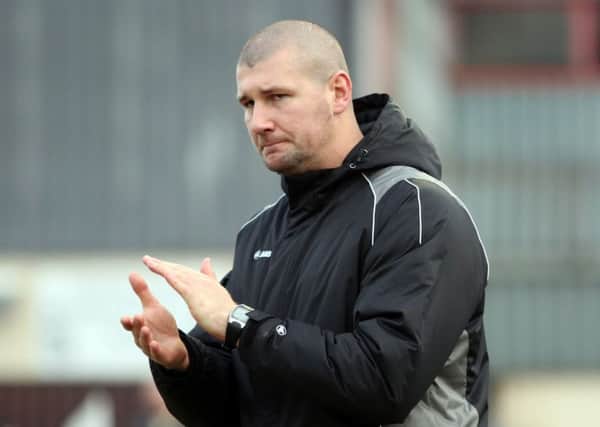 Corby Town manager Tommy Wright says the biggest pressure on him is what he places on himself