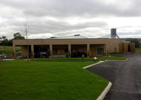 The new Nene Valley Crematorium.