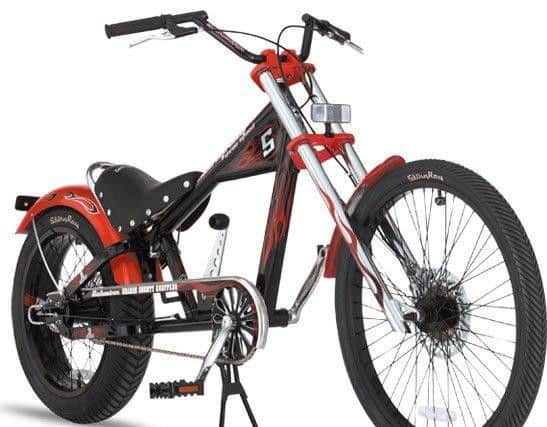 One of bikes stolen from a shed in Northampton was a red, silver and black Schwinn (similar to the one pictured), which had a wide rear tyre and a chopper-style seat.