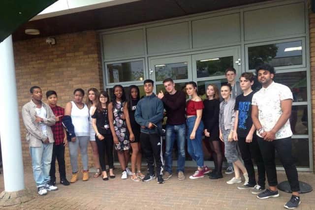 The teenagers working at Grendon Outdoor Centre as part of the National Citizen Service (NCS) scheme