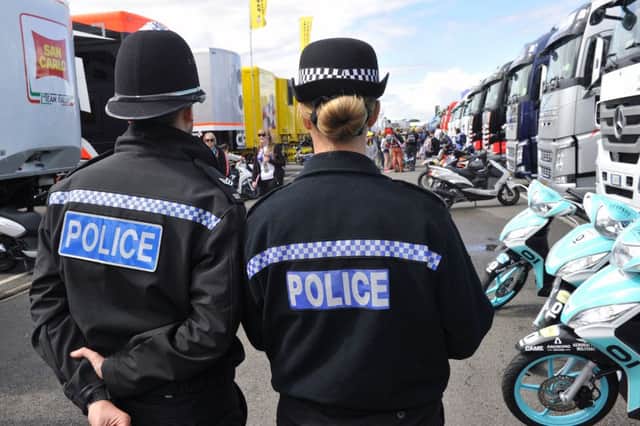 Nine crimes were reported during the Moto GP weekend