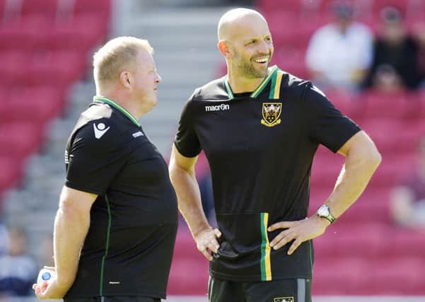 Jim Mallinder was a happy man after seeing Saints pocket five points at Ashton Gate (picture: Kirsty Edmonds)
