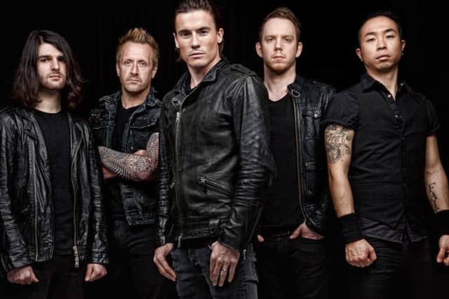 Former World Super Bike champion James Toseland with his band