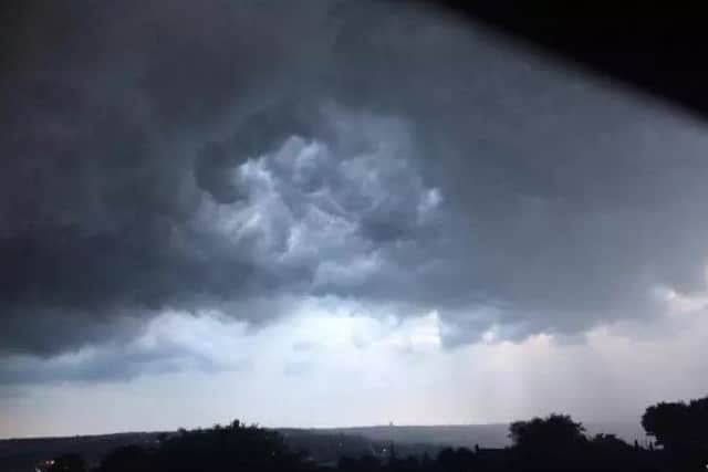 Storm clouds forming. Credit: Noah Lomax