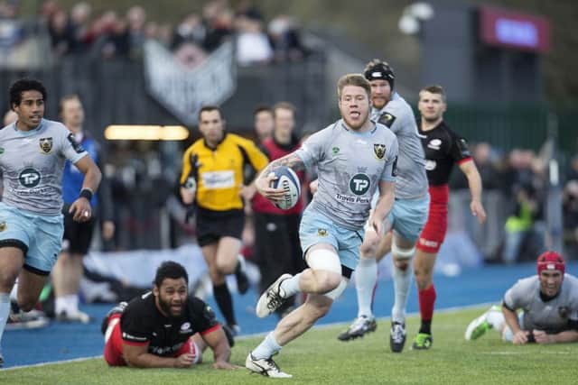 Teimana Harrison shone against Saracens at Allianz Park in April (picture: Kirsty Edmonds)
