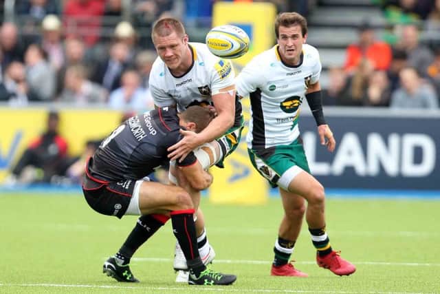 Teimana Harrison was forced off at Allianz Park (pictures: Sharon Lucey)