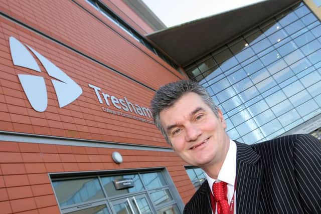 Stuart Wesselby has decided to step down as principal of Tresham College of Further and Higher Education