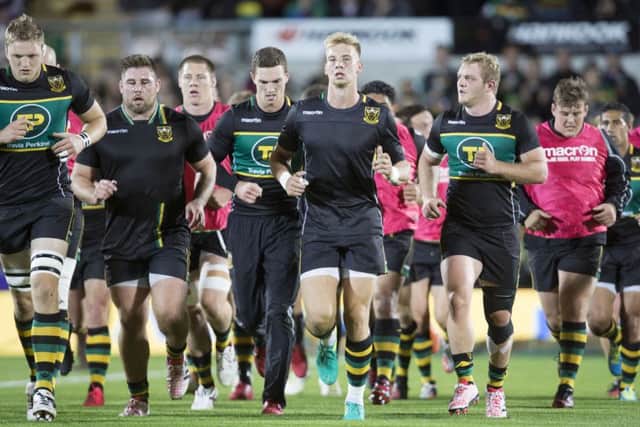 Saints saw off Exeter at the Gardens on Friday night (picture: Kirsty Edmonds)