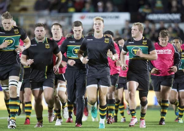 Saints saw off Exeter at the Gardens on Friday night (picture: Kirsty Edmonds)