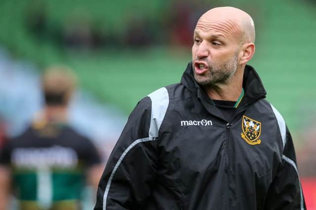 Jim Mallinder was far from happy with his side's display at The Stoop (picture: Sharon Lucey)