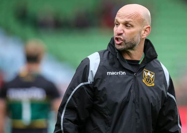 Jim Mallinder was far from happy with his side's display at The Stoop (picture: Sharon Lucey)