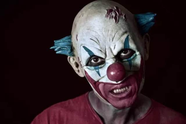 Northants Police has received a number of calls regarding people dressed as clowns. Credit Shutterstock