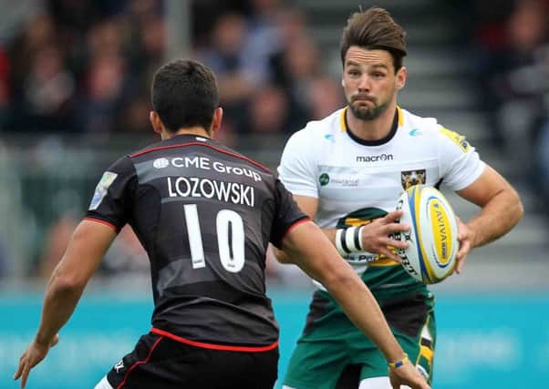 Ben Foden is back in the Saints team to face Montpellier (picture: Sharon Lucey)