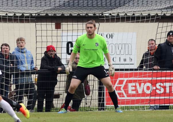 Goalkeeper Aidan Grant is set to return for Corby Town tonight
