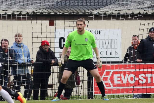 Goalkeeper Aidan Grant is set to return for Corby Town tonight