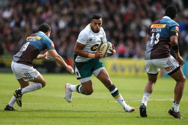 Luther Burrell returned to action at Harlequins but missed the match against Montpellier (picture: Sharon Lucey)
