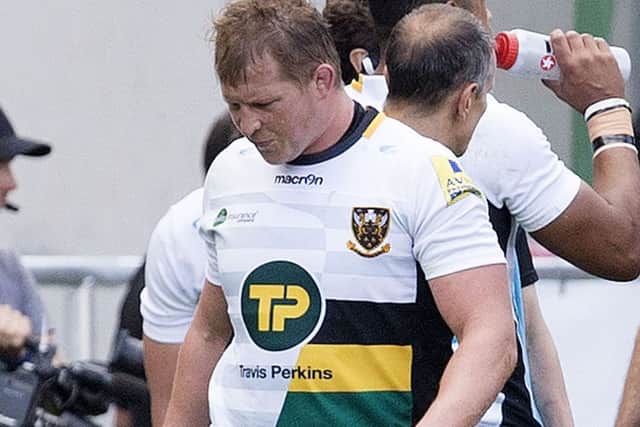 Dylan Hartley hasn't played for Saints since the win at Bristol on September 11