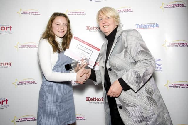 Kettering Sports Awards 2016
Young Leader of the Year Winner Harriet Palmer - presented by Cindy Wrighting of Youth Works CIC
