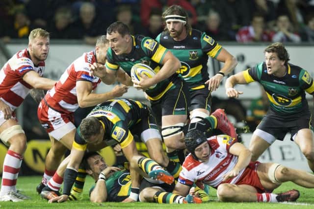 Louis Picamoles scored Saints' first try (picture: Kirsty Edmonds)