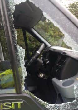 More of the damage caused