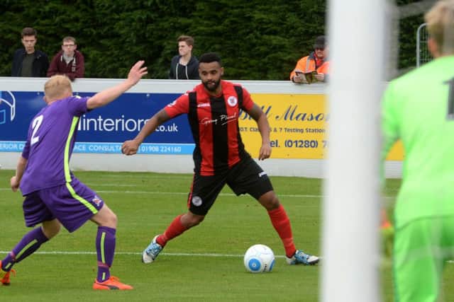 Stefan Moore has signed for Corby Town