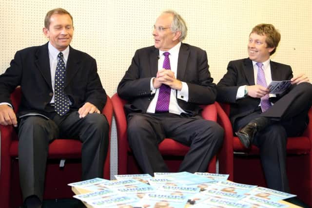 Philip Hollobone, Peter Bone and Tom Pursglove