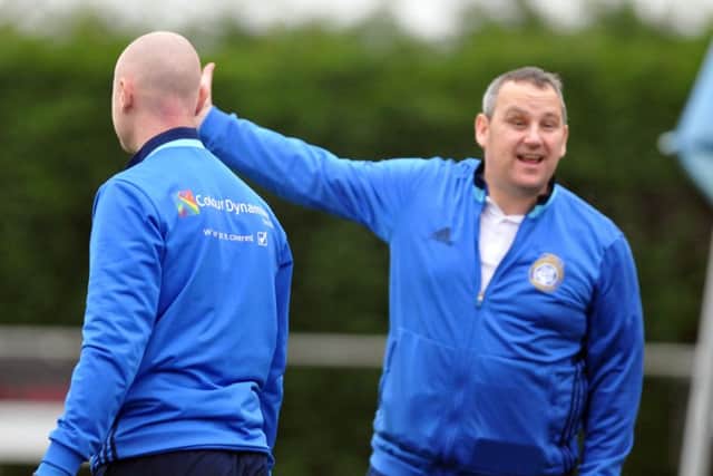 Desborough Town boss Chris Bradshaw