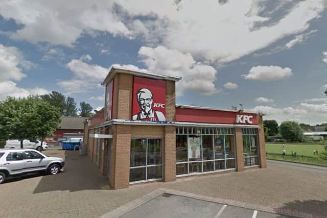 Ashley Palmer has been sentenced for murdering a man at the KFC outlet in Oakley Road, Corby