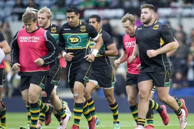 Charlie Clare (left) is loving life at Saints (picture: Kirsty Edmonds)