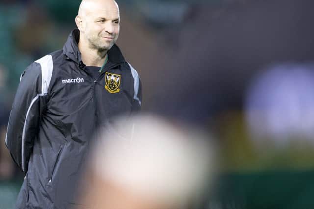 Jim Mallinder is looking forward to the return of the Anglo-Welsh Cup (picture: Kirsty Edmonds)
