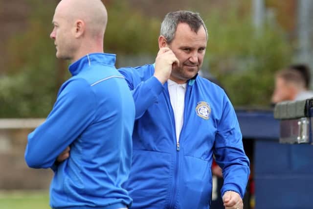 Chris Bradshaw believes the pressure is back on Desborough Town this weekend