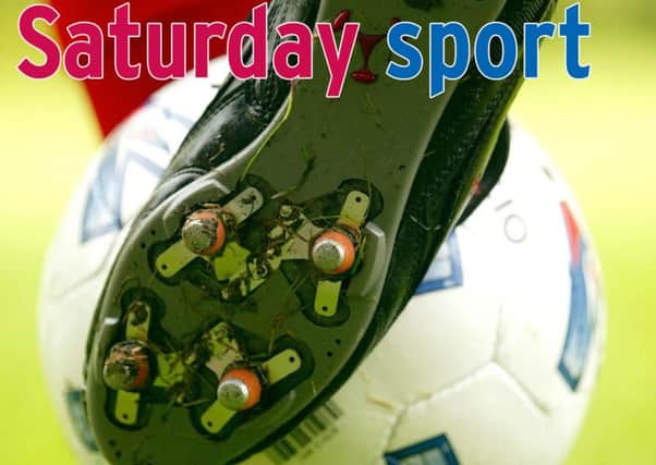 All the details from today's local football action