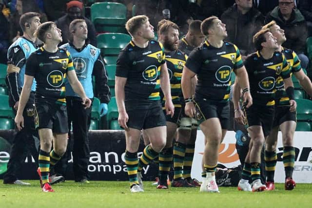 Saints saw off Gloucester at Franklin's Gardens on Saturday (picture: Sharon Lucey)
