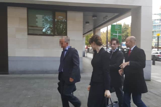 Former Northamptonshire Police and Crime Commissioner Adam Simmonds arriving at Westminster Magistrates' Court last month.