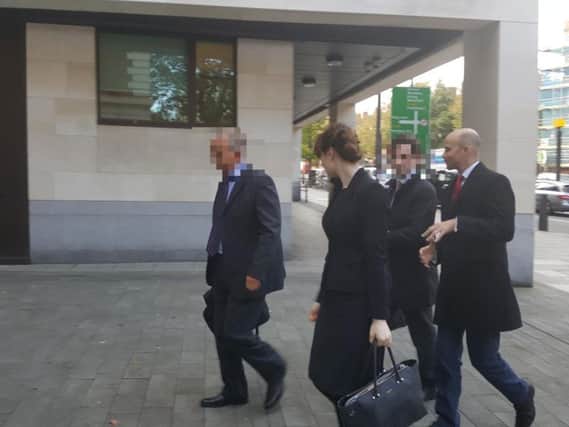 Former Northamptonshire Police and Crime Commissioner Adam Simmonds arriving at Westminster Magistrates' Court last month.