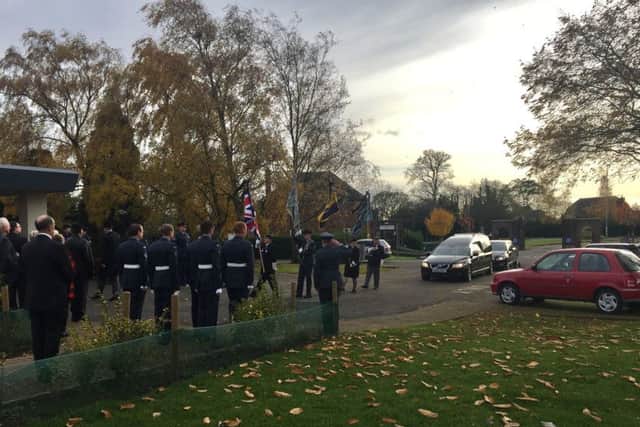 Jack's funeral took place yesterday