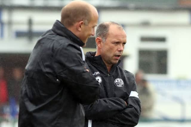 AFC Rushden & Diamonds boss Andy Peaks was frustrated after his team's FA Trophy exit at Lincoln United